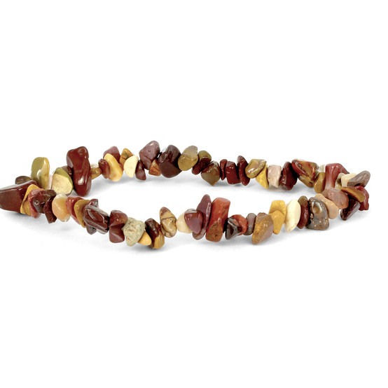 Mookaite Jasper Chip Bracelet